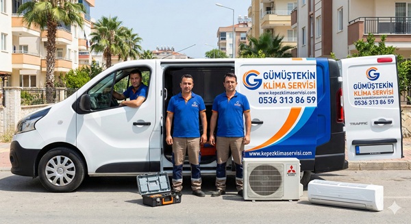 Gümüştekin Klima Servisi Kepez Ekibi ve Aracı